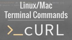 Using cURL in the Terminal for Mac OS X
